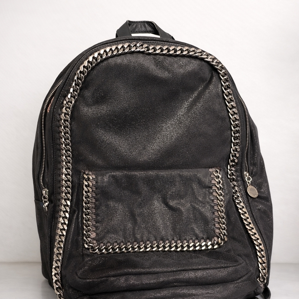 Stella Mccartney Black Backpack
